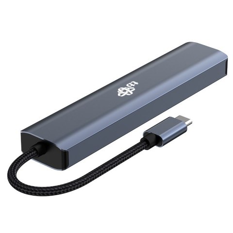 Adapter HUB USB C 6w1 - HDMI, USBx3, PD, RJ-45 Adapter HUB USB C 6w1 - HDMI, USBx3, PD, RJ-45