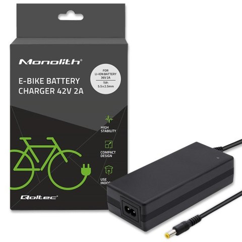 Ładowarka do baterii roweru elektrycznego 36V | 42V | 2A | 5.5*2.5 Ładowarka do baterii roweru elektrycznego 36V | 42V | 2A | 5.5*2.5