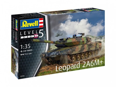 Model plastikowy Leopard 2 A6M+ 1/35 Model plastikowy Leopard 2 A6M+ 1/35