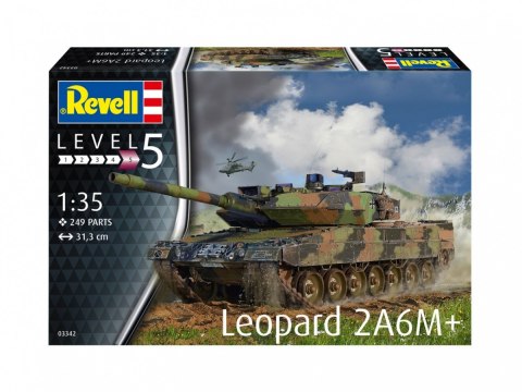 Model plastikowy Leopard 2 A6M+ 1/35 Model plastikowy Leopard 2 A6M+ 1/35