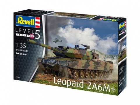 Model plastikowy Leopard 2 A6M+ 1/35 Model plastikowy Leopard 2 A6M+ 1/35