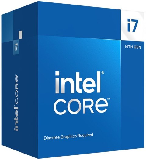 Procesor Core i7-14700 F BOX UP TO 5,4GHz LGA1700 Procesor Core i7-14700 F BOX UP TO 5,4GHz LGA1700