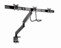 Ramię regulowane na 3 monitory 17 - 27 cali 6kg