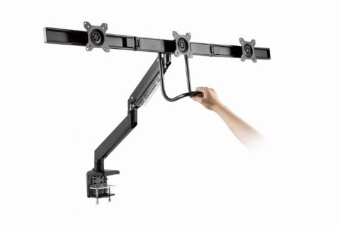 Ramię regulowane na 3 monitory 17 - 27 cali 6kg