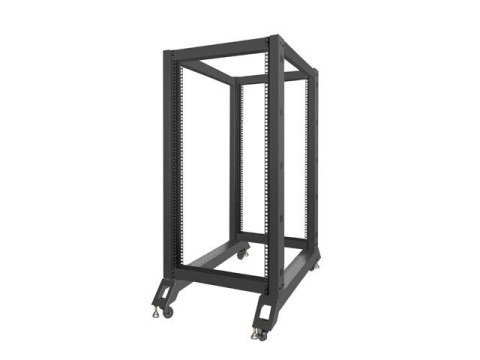 Stojak Open rack 22U 600x1000 czarny Stojak Open rack 22U 600x1000 czarny
