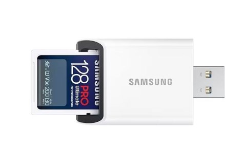 Karta pamięci SD MB-SY128SB/WW 128GB Pro Ultimate + czytnik Karta pamięci SD MB-SY128SB/WW 128GB Pro Ultimate + czytnik