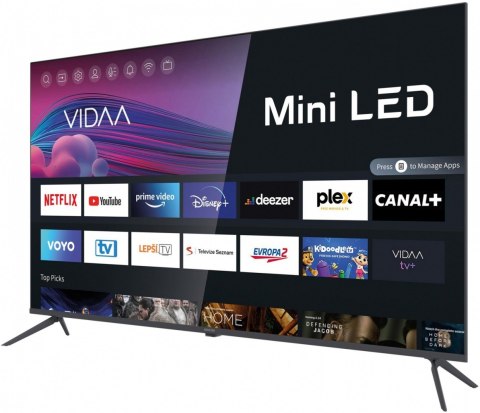 Telewizor Smart 4K SLE 55MU700 Mini LED SMART VIDAA od Hisens Bluetooth Telewizor Smart 4K SLE 55MU700 Mini LED SMART VIDAA od Hisens Bluetooth