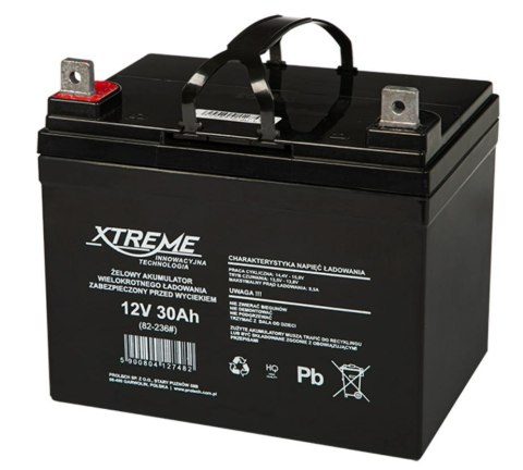 Akumulator żelowy 12V 30Ah XTREME Akumulator żelowy 12V 30Ah XTREME