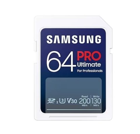 Karta pamięci SD MB-SY64SB/WW 64GB Pro Ultimate + czytnik Karta pamięci SD MB-SY64SB/WW 64GB Pro Ultimate + czytnik