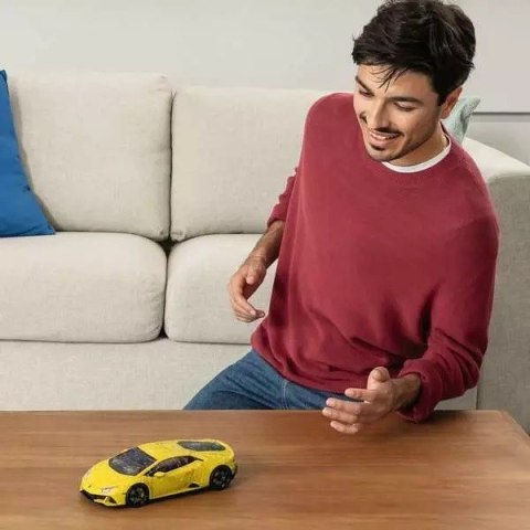 Puzzle 3D Pojazdy Lamborghini Huracan Evo Giallo Puzzle 3D Pojazdy Lamborghini Huracan Evo Giallo