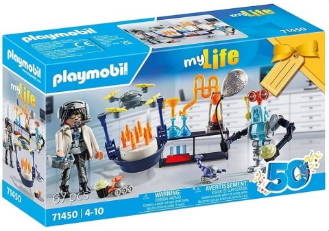 Zestaw z figurkami My Life 71450 Naukowiec z robotami Zestaw z figurkami My Life 71450 Naukowiec z robotami