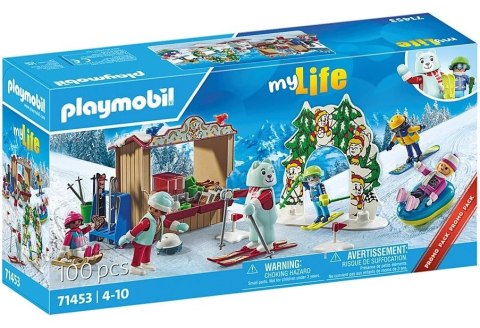 Zestaw z figurkami My Life 71453 Narciarski świat Zestaw z figurkami My Life 71453 Narciarski świat