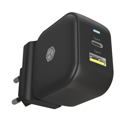 Ładowarka IB-PS106-PD 38 Watt 1 x Type-C + 1 x Type-A Ładowarka IB-PS106-PD 38 Watt 1 x Type-C + 1 x Type-A
