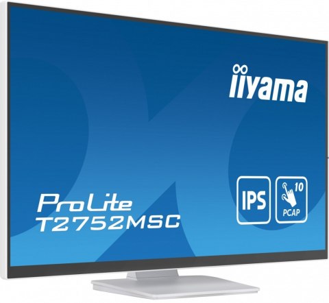Monitor 27 cali T2752MSC-W1 10 PKT. POJ,IPS,HDMI,DP,2x2USB(3.2),2x1W400cd/m2,7H Monitor 27 cali T2752MSC-W1 10 PKT. POJ,IPS,HDMI,DP,2x2USB(3.2),2x1W400cd/m2,7H