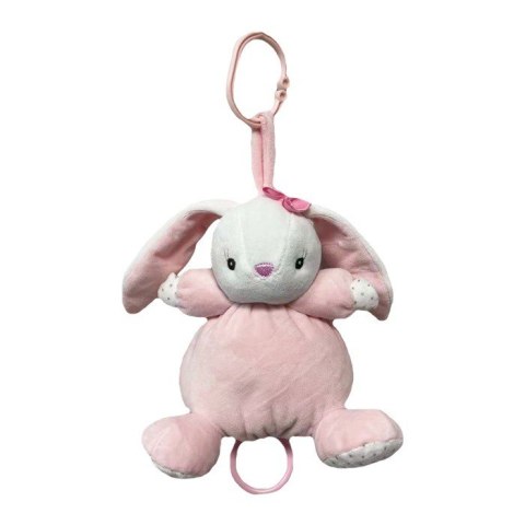Pozytywka Króliczek z kokardką 18 cm Pozytywka Króliczek z kokardką 18 cm
