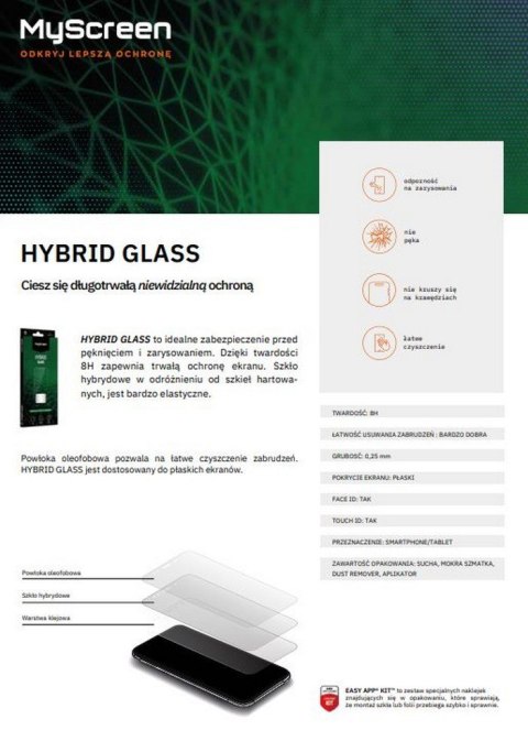 Szkło hybrydowe HybridGlass Samsung S23 S911 / S22 S901 Szkło hybrydowe HybridGlass Samsung S23 S911 / S22 S901