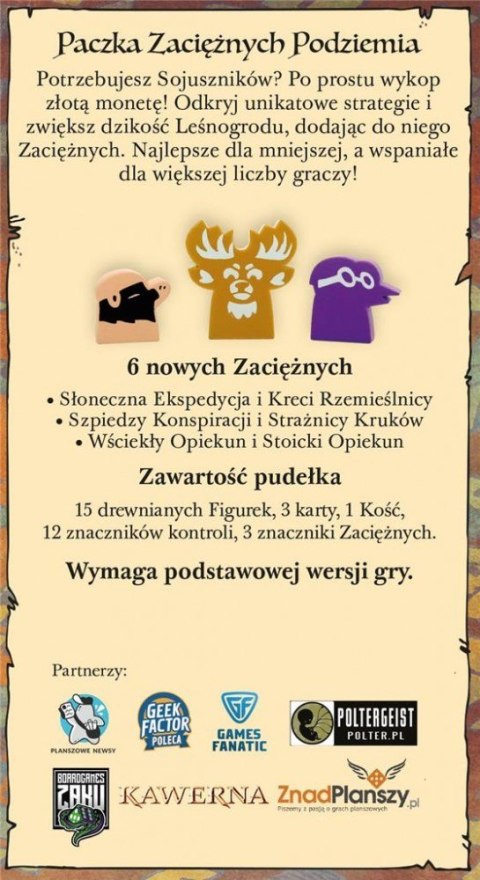 Gra ROOT: Paczka zaciężnych podziemia Gra ROOT: Paczka zaciężnych podziemia