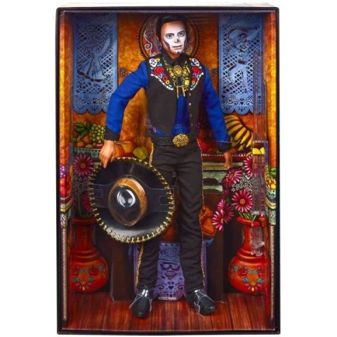 Lalka kolekcjonerska Barbie Signature Ken Dia De Muertos 2022 Lalka kolekcjonerska Barbie Signature Ken Dia De Muertos 2022