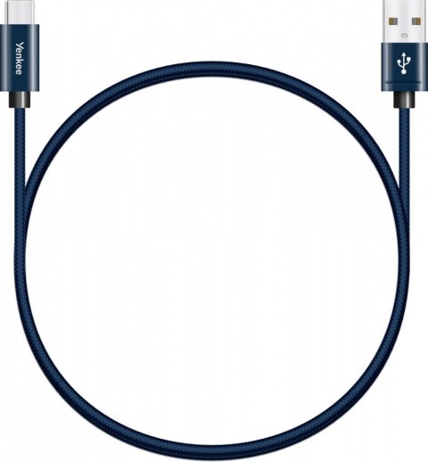 Kabel USB A 2.0 / USB C transfer danych 480Mb/s /3A Kabel USB A 2.0 / USB C transfer danych 480Mb/s /3A