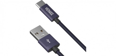 Kabel USB A 2.0 / USB C transfer danych 480Mb/s /3A Kabel USB A 2.0 / USB C transfer danych 480Mb/s /3A