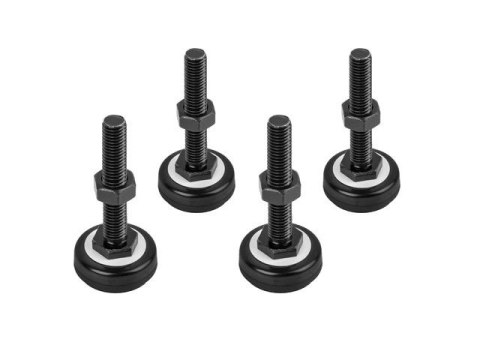 Zestaw nóżek poziomujących M10 do szaf AK-1602-B Zestaw nóżek poziomujących M10 do szaf AK-1602-B