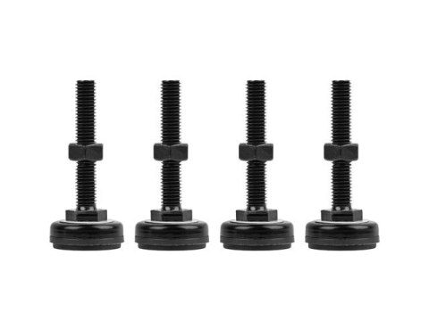 Zestaw nóżek poziomujących M10 do szaf AK-1602-B Zestaw nóżek poziomujących M10 do szaf AK-1602-B