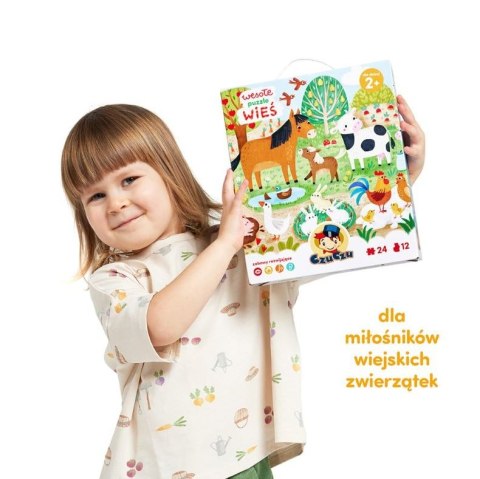 Wesołe puzzle 24 elementy Wesołe puzzle 24 elementy