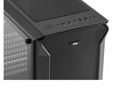 Obudowa gamingowa PC MS ARMOR V710 Czarna Obudowa gamingowa PC MS ARMOR V710 Czarna