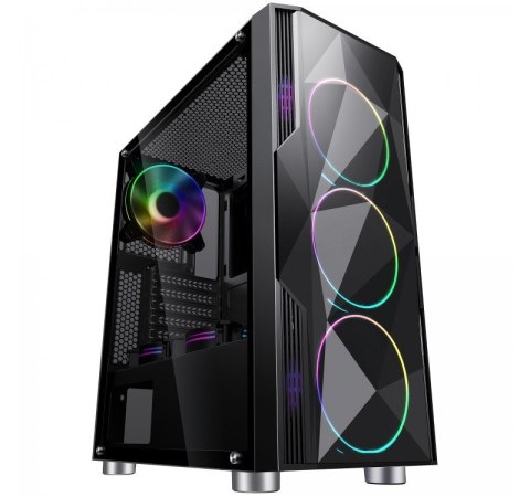 Obudowa gamingowa PC MS FIGHTER V315 Czarna Obudowa gamingowa PC MS FIGHTER V315 Czarna