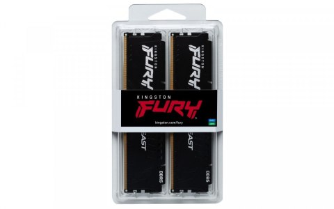 Pamięć DDR5 Fury Beast EXPO 32GB(2*16GB)/6400 CL32 czarna Pamięć DDR5 Fury Beast EXPO 32GB(2*16GB)/6400 CL32 czarna
