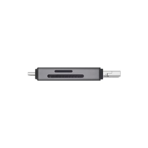 Czytnik kart SD 3w1, USB-C+ USB-A 2.0+ Micro USB, AK-72 Czytnik kart SD 3w1, USB-C+ USB-A 2.0+ Micro USB, AK-72
