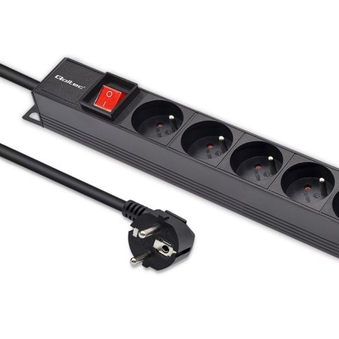 Listwa zasilająca PDU do RACK | 16A | 16xFRENCH | Pionowa | 1.8m Listwa zasilająca PDU do RACK | 16A | 16xFRENCH | Pionowa | 1.8m