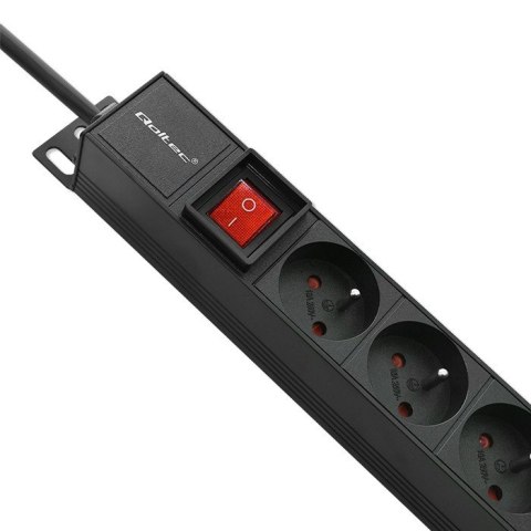 Listwa zasilająca PDU do RACK | 16A | 16xFRENCH | Pionowa | 1.8m Listwa zasilająca PDU do RACK | 16A | 16xFRENCH | Pionowa | 1.8m