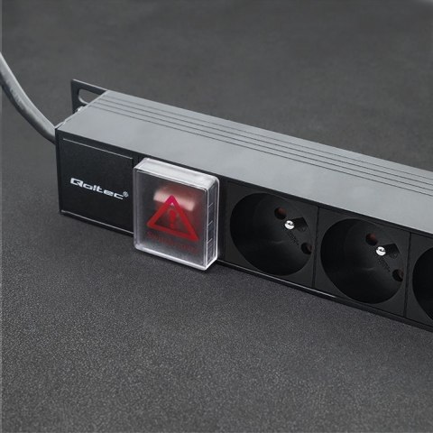 Listwa zasilająca PDU do RACK | 16A | 16xFRENCH | Pionowa | 1.8m Listwa zasilająca PDU do RACK | 16A | 16xFRENCH | Pionowa | 1.8m