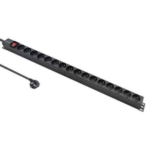 Listwa zasilająca PDU do RACK | 16A | 16xFRENCH | Pionowa | 1.8m Listwa zasilająca PDU do RACK | 16A | 16xFRENCH | Pionowa | 1.8m