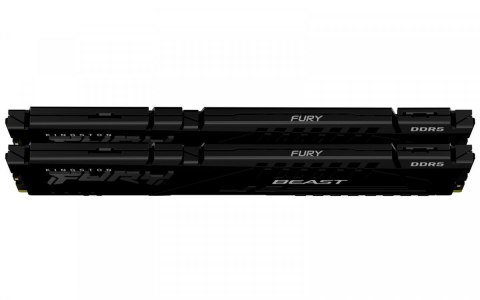 Pamięć DDR5 Fury Beast 32GB(2*16GB)/6000 CL30 XMP czarna Pamięć DDR5 Fury Beast 32GB(2*16GB)/6000 CL30 XMP czarna