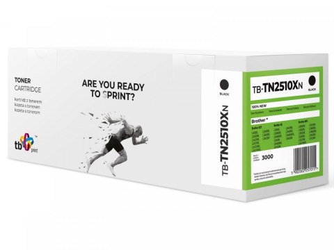 Toner do Brother TN2510XL TB-TN2510XN BK 100% nowy Toner do Brother TN2510XL TB-TN2510XN BK 100% nowy