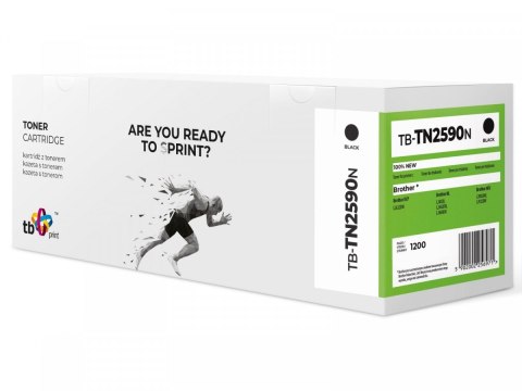Toner do Brother TN2590 TB-TN2590N BK 100% nowy Toner do Brother TN2590 TB-TN2590N BK 100% nowy