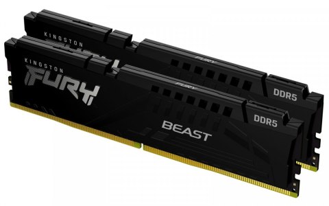 Pamięć DDR5 Fury Beast 16GB(2*8GB)/6000 CL30 EXPO czarna Pamięć DDR5 Fury Beast 16GB(2*8GB)/6000 CL30 EXPO czarna