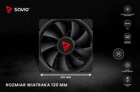 Chłodzenie procesora CPU Frost Black X2 Chłodzenie procesora CPU Frost Black X2