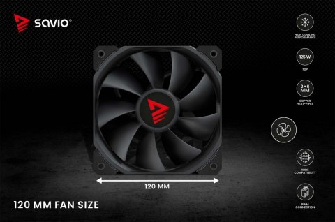Chłodzenie procesora CPU Frost Black X2 Chłodzenie procesora CPU Frost Black X2