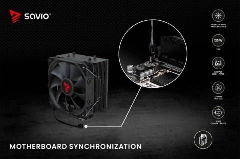 Chłodzenie procesora CPU Frost Black X2 Chłodzenie procesora CPU Frost Black X2