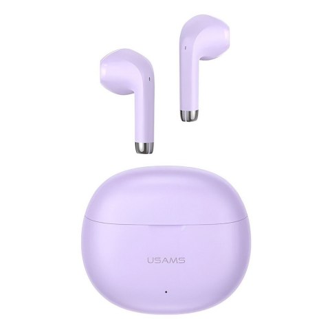 Słuchawki Bluetooth 5.3 TWS Rhymbo series Fioletowe Słuchawki Bluetooth 5.3 TWS Rhymbo series Fioletowe