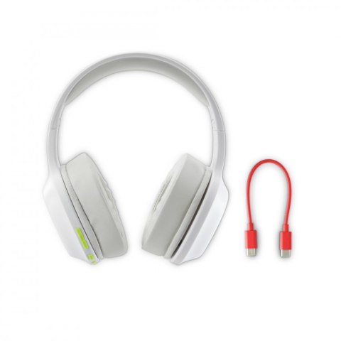 Słuchawki nauszne Bluetooth Białe Słuchawki nauszne Bluetooth Białe