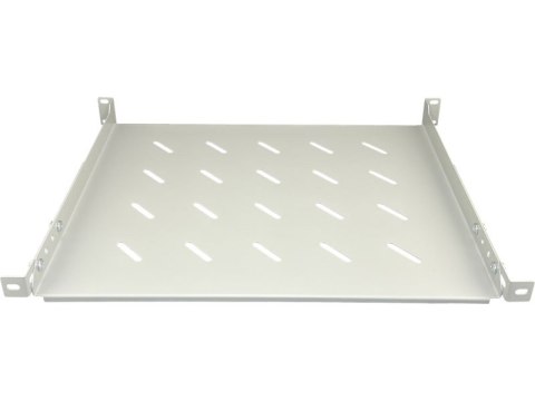 Półka stała 19 cali 1U głębokość 350mm Szara Półka stała 19 cali 1U głębokość 350mm Szara