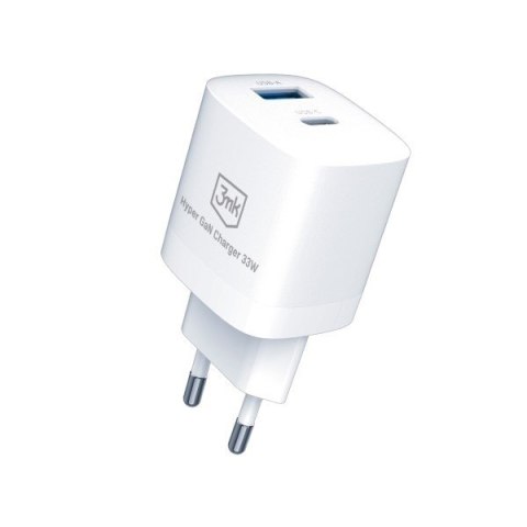 Ładowarka sieciowa 33W 1xUSB-C + 1xUSB-A GaN PD Ładowarka sieciowa 33W 1xUSB-C + 1xUSB-A GaN PD