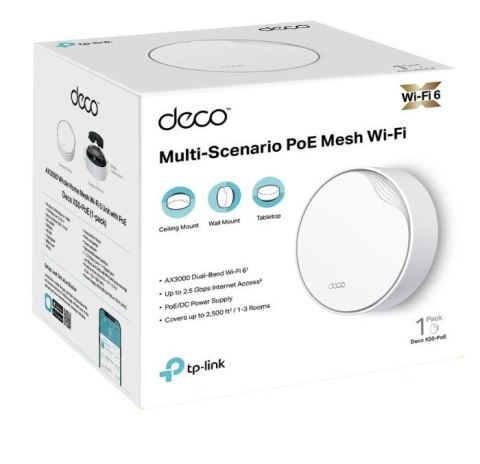 System WiFi Deco X50-PoE(1-pak) AX3000 System WiFi Deco X50-PoE(1-pak) AX3000