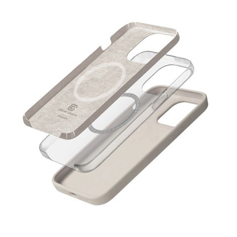 Etui Color Cover Magnetic - iPhone 15 Pro Max MagSafe Kamienny beż Etui Color Cover Magnetic - iPhone 15 Pro Max MagSafe Kamienny beż