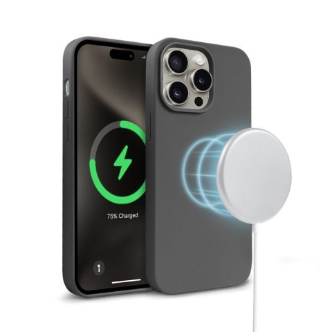 Etui Color Cover Magnetic - iPhone 15 Pro Max MagSafe Tytanowe Etui Color Cover Magnetic - iPhone 15 Pro Max MagSafe Tytanowe