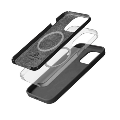 Etui Color Cover Magnetic - iPhone 15 Pro MagSafe Tytanowe Etui Color Cover Magnetic - iPhone 15 Pro MagSafe Tytanowe